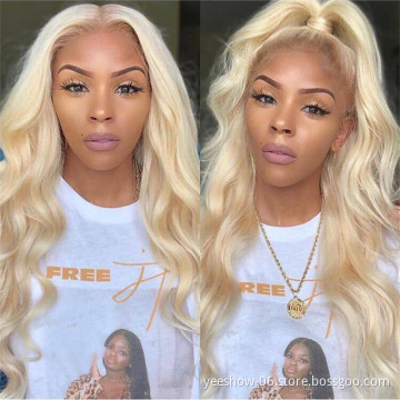indian virgin glueless blonde roots silk top human hair for mens 30 inch 613 hd raw full lace wig